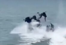 Choque de motos de agua en represa Masparro deja un adulto y un niño heridos