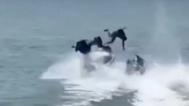 Choque de motos de agua en represa Masparro deja un adulto y un niño heridos