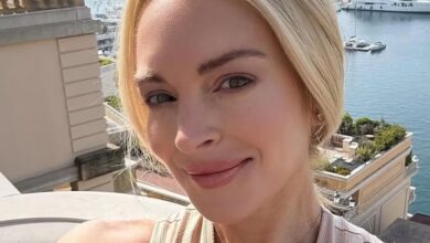 Lindsay Lohan pide por la seguridad de su familia ante la escalada militar en Dubai