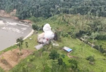 Petro denuncia posible bombardeo por parte de Ecuador en el lado colombiano de la frontera