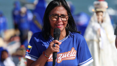 Delcy Rodríguez celebra el triunfo histórico de Venezuela ante Italia