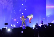 Claudia Sheinbaum confiesa que vio el concierto de Shakira por la ventana del Palacio