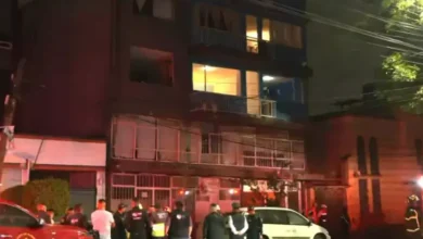 Cuatro heridos deja explosión por gas en un edificio en México