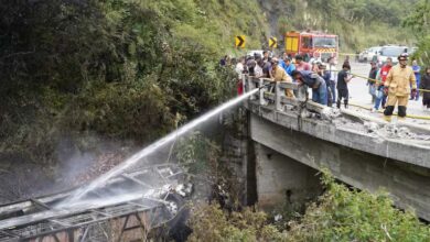 14 fallecidos deja un accidente de autobús en Ecuador