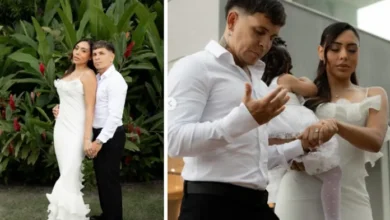 ¡Boda Vinotinto en Río! Yeferson Soteldo e Isabel García se casaron este lunes