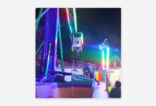 Video viral: Joven cae de juego mecánico en movimiento en México