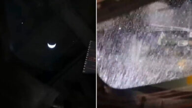 La Luna y las "salpicaduras" espaciales: El nuevo video compartido por la tripulación de la NASA