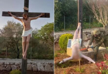 Condenan vandalismo de soldado israelí contra una estatua de Cristo en el sur del Líbano