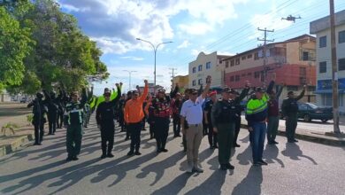 Gobernador Ernesto Luna despliega 300 efectivos para reforzar la seguridad en Maturín