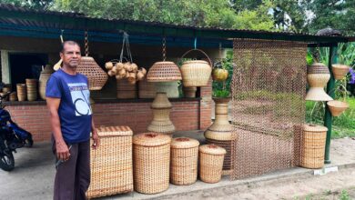 Artesanos de Punceres mantienen viva la tradición de elaborar cestas de moriche