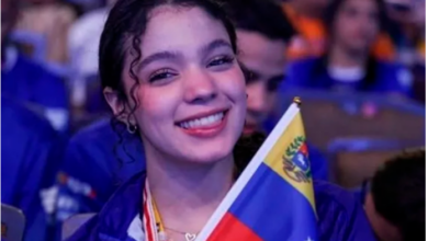 La venezolana Angelina Ferrer gana oro en la Olimpiada Mundial de Robótica