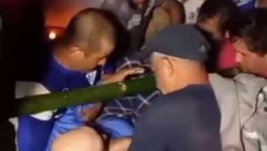 Salvan a familia tras el colapso de una montaña en Táchira