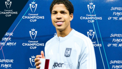 David Martínez marcó un doblete con el LAFC en la Concachampions