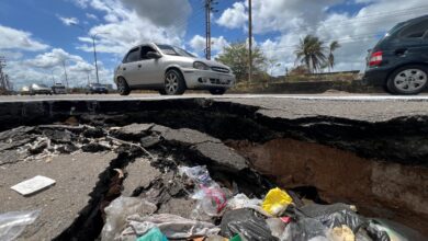 Cráter en la avenida Casanova de Maturín sigue expandiéndose
