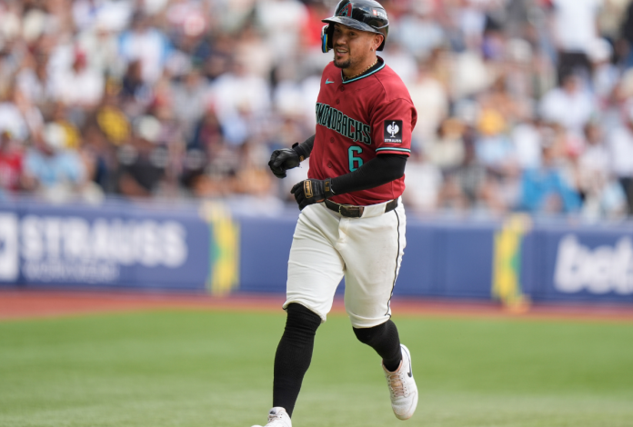 El monaguense Ildemaro Vargas extiende su racha a 23 juegos dando hit en la MLB