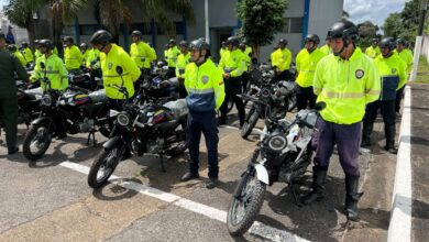 Entregan más de 100 motos a los 199 cuadrantes de paz de Monagas