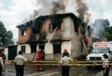 Sujeto incendia su vivienda con su pareja adentro tras ruptura sentimental