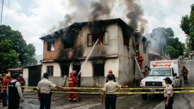 Sujeto incendia su vivienda con su pareja adentro tras ruptura sentimental