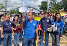 Estudiantes de la UPEL protestaron por el rescate de la sede sur