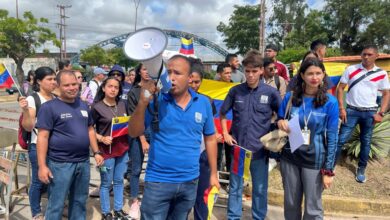 Estudiantes de la UPEL protestaron por el rescate de la sede sur