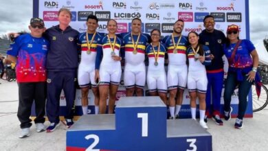 Venezuela conquista el oro en el Grand Prix de Ciclismo de Pista en Bogotá