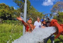 Restablecen servicio de agua en la parroquia Santa Cruz tras recuperación de pozo profundo