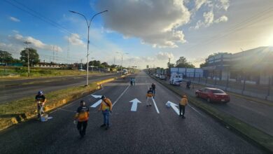 Plan de asfaltado en Maturín avanza a la fase de demarcación en la avenida Bella Vista