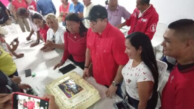 Pueblo de Ezequiel Zamora celebra los 63 años de Diosdado Cabello en Punta de Mata