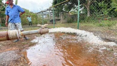 Optimizan el servicio hídrico en el sector La Ceiba de La Toscana