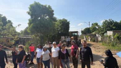 Legisladores del Clsem supervisan trabajos de vialidad en El Soberano