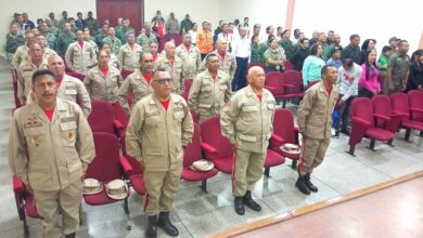 ZODI Monagas otorga ascensos a 17 oficiales de la Milicia en su 17.º aniversario en Punta de Mata