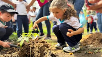 Sembrando conciencia: Niños de Boquerón celebran el Día de la Tierra en La Guaricha