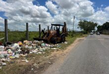 Iamam activa maquinaria pesada para erradicar vertederos improvisados en Las Cocuizas
