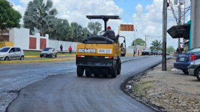 Inician asfaltado de la perimetral del Aeropuerto
