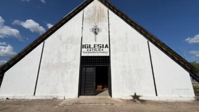 Supervisan mejoras en el templo San Juan María Vianney en La Gran Victoria