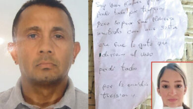 "Perdí todo por traición": La perturbadora nota que deja asesino tras el doble crimen en Valencia