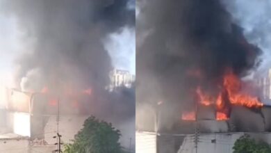 Reportan incendio en el Centro de Cumaná este jueves 9 de abril