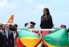 Delcy Rodríguez llega a Granada en su primer viaje internacional como presidenta encargada