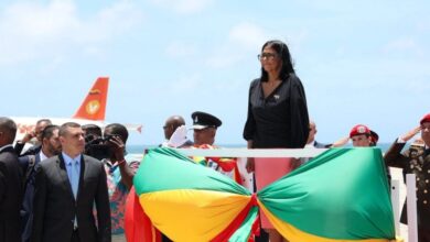 Delcy Rodríguez llega a Granada en su primer viaje internacional como presidenta encargada