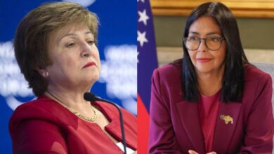 Directora del FMI, Kristalina Georgieva califica de productiva la conversación con Delcy Rodríguez