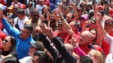 PSUV se moviliza en Caracas para rendir tributo al 13 de abril de 2002