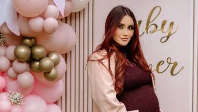 La ex RBD Dulce María cautiva a sus fans con las imágenes de su baby shower