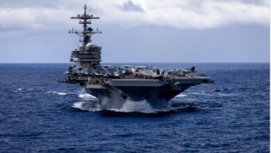 EEUU despliega un tercer portaaviones en Oriente Medio para presionar a Irán