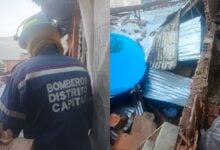 Falla masiva de tanque de agua provoca derrumbe de edificación en San Agustín