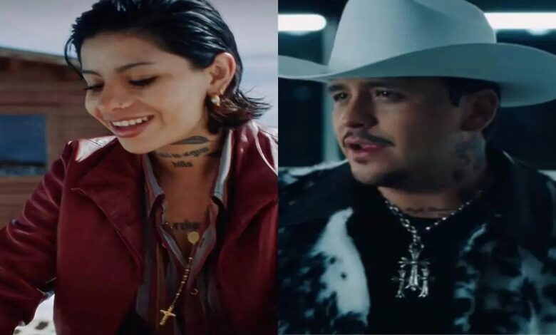 ¿Indirecta? La nueva modelo de Christian Nodal sorprende por su parecido a Cazzu