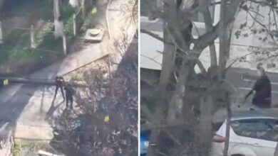 Tiroteo masivo en Kiev: Un hombre con ametralladora deja al menos dos muertos en pleno centro urbano