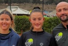 La venezolana Gia Pineda fue la única becada en Chile para entrenar con Rafael Nadal en España