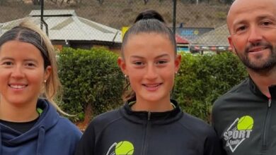 La venezolana Gia Pineda fue la única becada en Chile para entrenar con Rafael Nadal en España