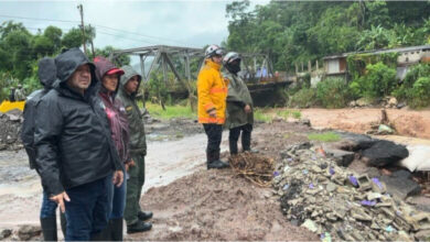 Atienden comunidades afectadas por precipitaciones en Táchira