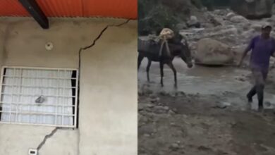 Emergencia en Táchira: Más de 200 familias quedan aisladas por lluvias en San Judas Tadeo